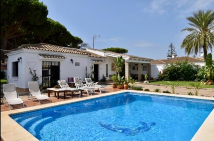 Villa Mencal Chiclana de la Frontera Eksteriør bilde